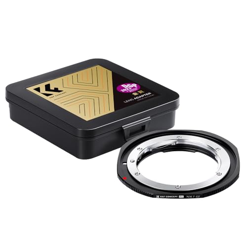 Amazon | K&F CONCEPT マウントアダプター ニコン対応 Fマウント EF